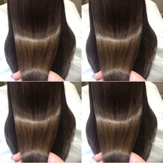 ロング カラー レイヤーカット/ 縮毛矯正🇰🇷早坂のヘアスタイル