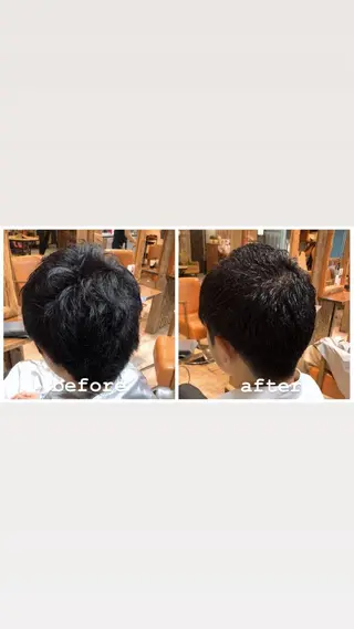 メンズ 中村 優志のヘアスタイル