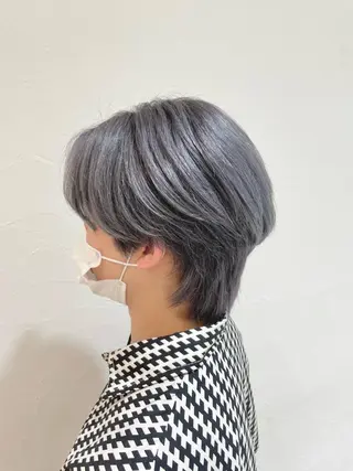 ショート カラー メンズ 大澤 健介のヘアスタイル