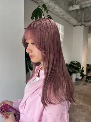 ロング Miku 🇺🇸のヘアスタイル