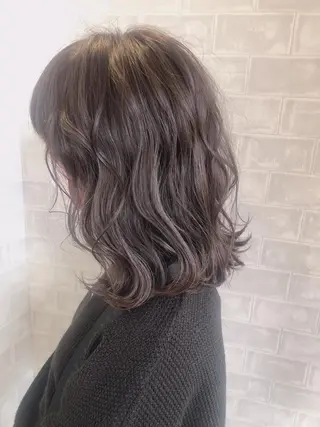 ミディアム ヘアアレンジ 久保田 茜のヘアスタイル