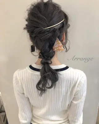 ヘアアレンジ 柳澤 興輝のヘアスタイル