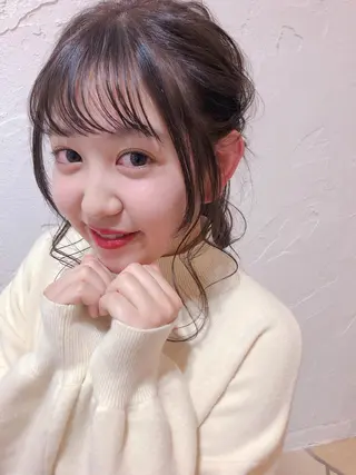 ヘアアレンジ tocca八王子 AYAKAのヘアスタイル