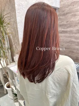 セミロング カラー 🫟Blanco🫟 Color&Careのヘアスタイル