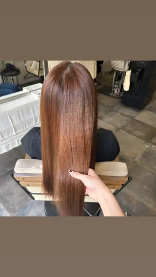 ロング 坂 美来乃のヘアスタイル