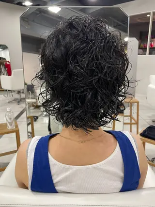 ショート パーマ 🌈前田 潤 /ショート/レイヤーのヘアスタイル