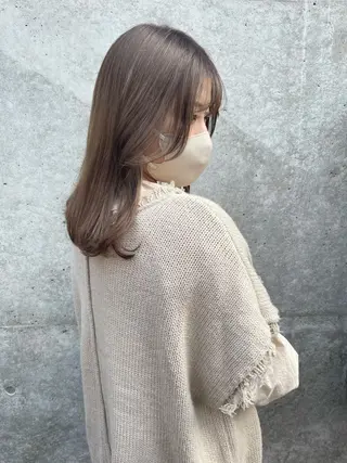 カラー ヘアアレンジ/ 暖色🩵hazukiのヘアスタイル