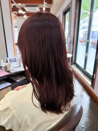 カラー 坂本 瑞季 🤍 髪質改善のヘアスタイル