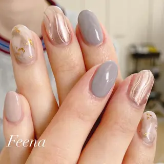 ネイル amu nail. RINAのネイルデザイン