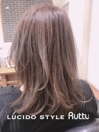 ロング カラー アザマ　ヤスカツ _rosso 川口のヘアスタイル