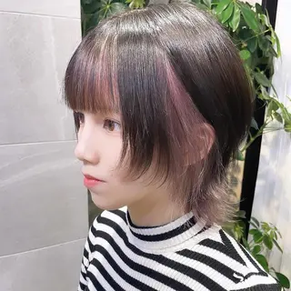 ショート ウルフカット/ ハッシュカット/山路のヘアスタイル