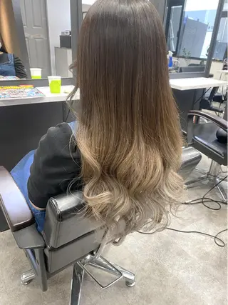 カラー 中富 🍪みなのヘアスタイル