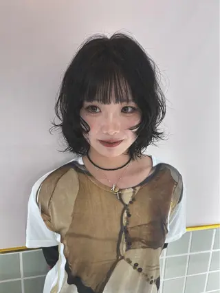 ショート カラー hachiyama rinaのヘアスタイル