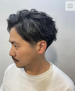 メンズ カットモデル募集 ロロネー三国のヘアスタイル