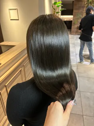 ロング カラー ｶﾉ / 艶カラー/レイヤーのヘアスタイル