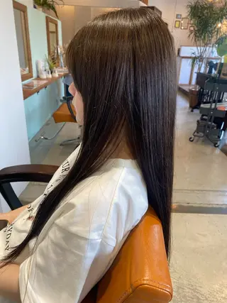 ロング カラー 関谷 のぞみのヘアスタイル