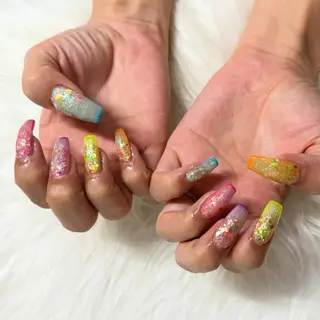 セミロング mao .のネイルデザイン