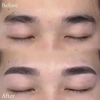 メンズ アイブロウ Narumi 🧚‍♂️のマツエク・マツパデザイン