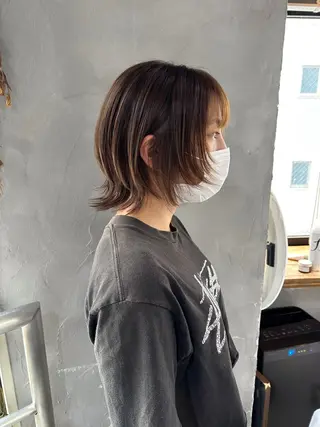 ショート ウルフ レイヤー パーマ🪐MANAのヘアスタイル