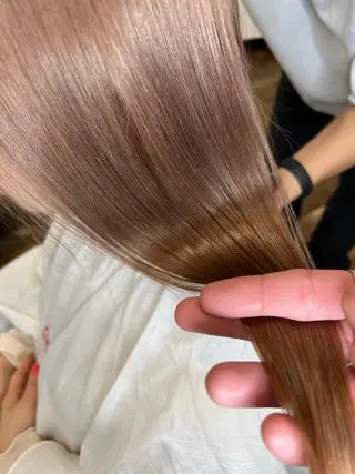 セミロング 山梨 慶斗のヘアスタイル