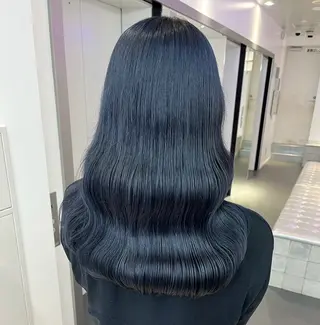 セミロング カラー ヘアアレンジ ボブ×艶カラー 特化・リクト💥のヘアスタイル