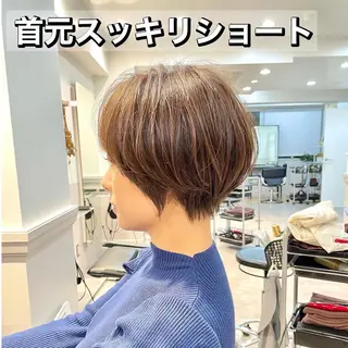 ショート 木下英治/ボブ ショート銀座のヘアスタイル