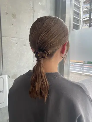 ヘアアレンジ 暖色系カラー 🌼Kana🌼のヘアスタイル