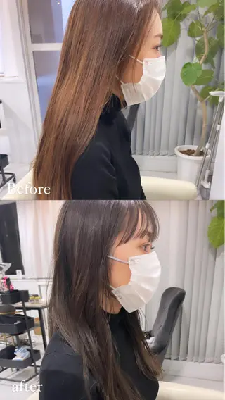 ロング カラー モテ髪支持率NO.1 KENJIROのヘアスタイル