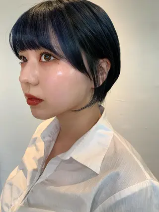ショート カラー RISAKO レイヤーカット🎀のヘアスタイル