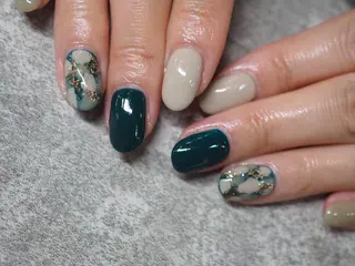 ネイル glaNje 福光のネイルデザイン