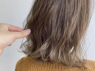 ミディアム 東梅田/美髪矯正/ 大貫一輝のヘアスタイル