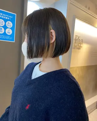 ショート カラー Pia ツボイ ケイタのヘアスタイル
