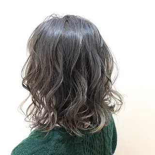 ミディアム カラー 🌈ぷる艶カラー🌈 髪質改善👑柳沼尚貴のヘアスタイル