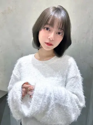 ショート カラー 髪質改善 の達人/杉原碧仁のヘアスタイル