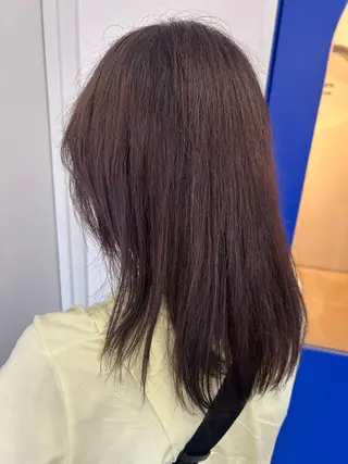 ロング カラー 久木原 ゆりのヘアスタイル