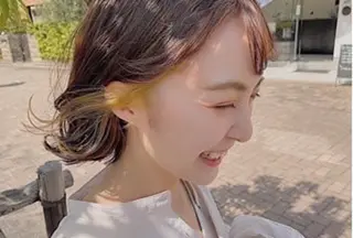 ミディアム 境 希望のヘアスタイル