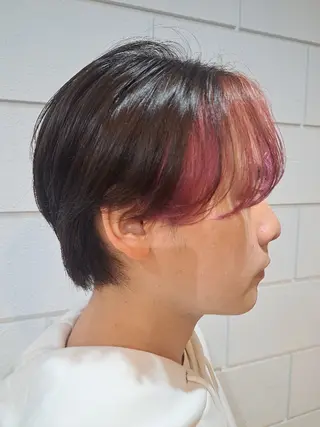 メンズ カラー 松島 冬浬のヘアスタイル