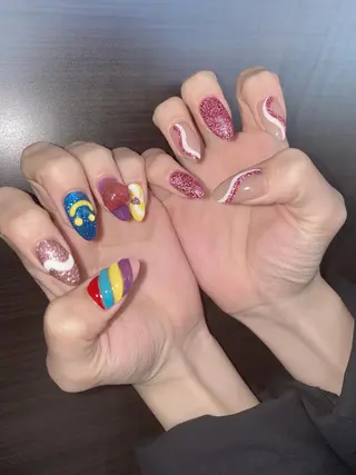 ネイル salon_de_ sayoリゼラ布施のネイルデザイン
