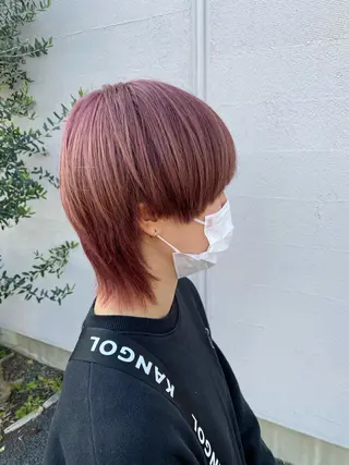 ショート カラー 中川 茜里のヘアスタイル