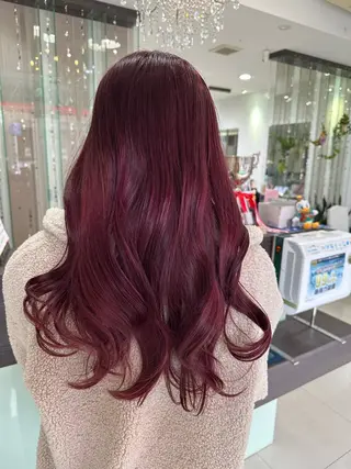 カラー レイヤー 艶々カラーのヘアスタイル