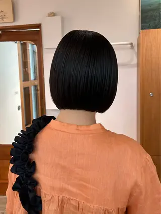 ミディアム カラー 綾/ベージュカラー /パーマ🩰のヘアスタイル