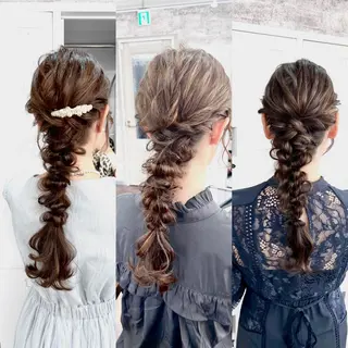 ヘアアレンジ 🌿本厚木代表 HIROKI🌿のヘアスタイル