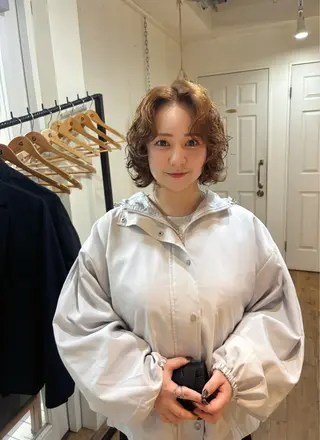 ミディアム パーマ kaito パーマ募集！🔵のヘアスタイル