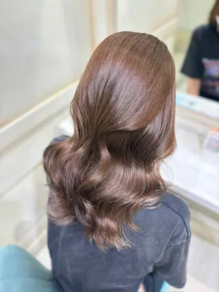 ロング カラー 透明感カラー🎀 みゆうのヘアスタイル