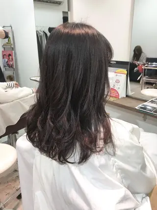 セミロング 村田 幸穂のヘアスタイル