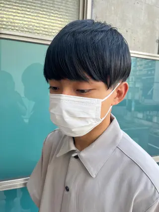 ショート カラー パーマ ヘアアレンジ メンズ キッズ ネイル マツエク・マツパ アイブロウ 久木原 ゆりのヘアスタイル