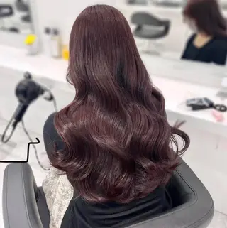 ロング ブリーチなし✦.* 暖色カラー🎀セナのヘアスタイル