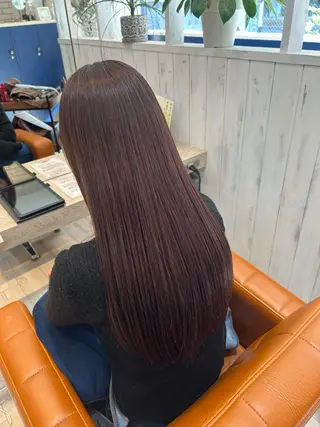 ロング カラー 鈴村 大介のヘアスタイル