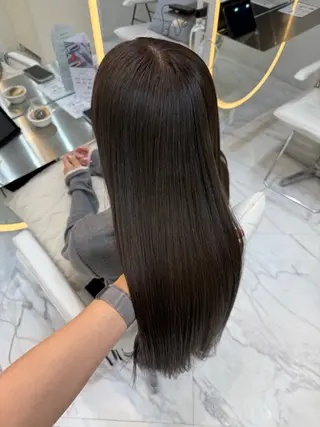 ロング 髪質改善×艶カラー / sayaka🤍のヘアスタイル