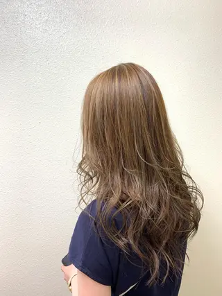 ミディアム カラー パーマ ヘアアレンジ メンズ キッズ ネイル マツエク・マツパ 切りっぱなしヘアボブ ミディアムヘアRYOのヘアスタイル